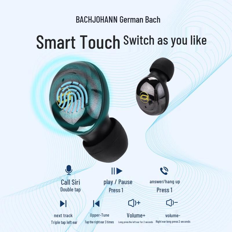 Bach Johann T3 True Wireless Sport Earbuds