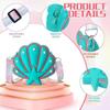 Water-proof Shell Coin Purse Soft Seashell Crossbody Pouch Portable Silicone Shell Bags  Travel
