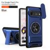 Slide Camera Cover Compatible for Google Pixel 6 Pro Case With Built-in Ring Stand and Folding Stand