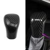 Carbon Fiber Style Interior Gear Shift Knob Cover Trim For Toyota Camry 2018-19