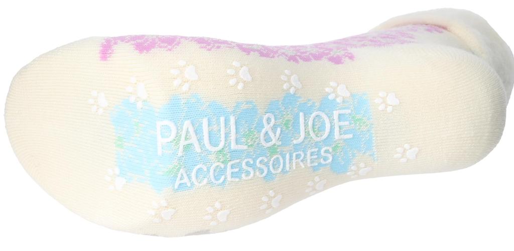 PAUL JOE ACCESSOIRES Комнатные тапочки и носки с узором 'Вероника', 8SA1792, Молочно-белый