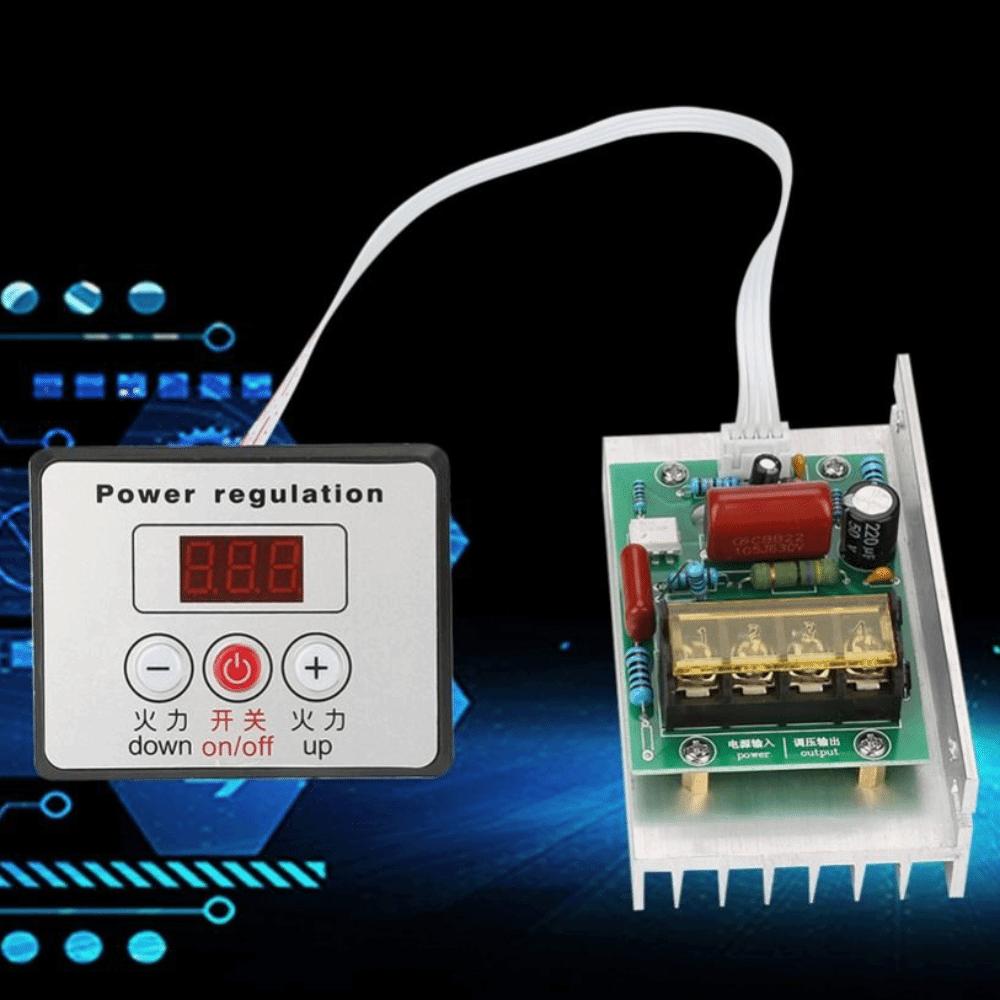 8000W AC220V Speed Controller Regulator Easy Installation High Power SCR Speed Controller Temperature Regulation Digital