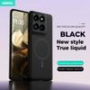 Чехол Для Motorola Moto Edge 60 Pro Чехол Ощущение в Руке Жидкий Силикон Для Magsafe Мягкая Крышка для Мобильного Телефона