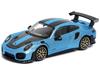 Bhurago Porsche 911 Gt2 Rs (синий) Металлическая модель автомобиля в масштабе 1/43 [Импортная]