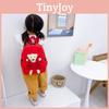 School Cartoon Toddler Backpack With Cute Bear Pendant And Lightweight Design