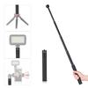 Telescopic Stabilizer Extension Rod Max. Length 73cm Aluminum Alloy Pole with 1 4 Inch Screw and Screw Hole for Gimbal