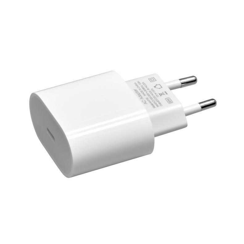 Быстрое зарядное устройство PD20W для Apple, Huawei, Xiaomi и Android - Стандарт США/ЕС, Быстрая зарядка
