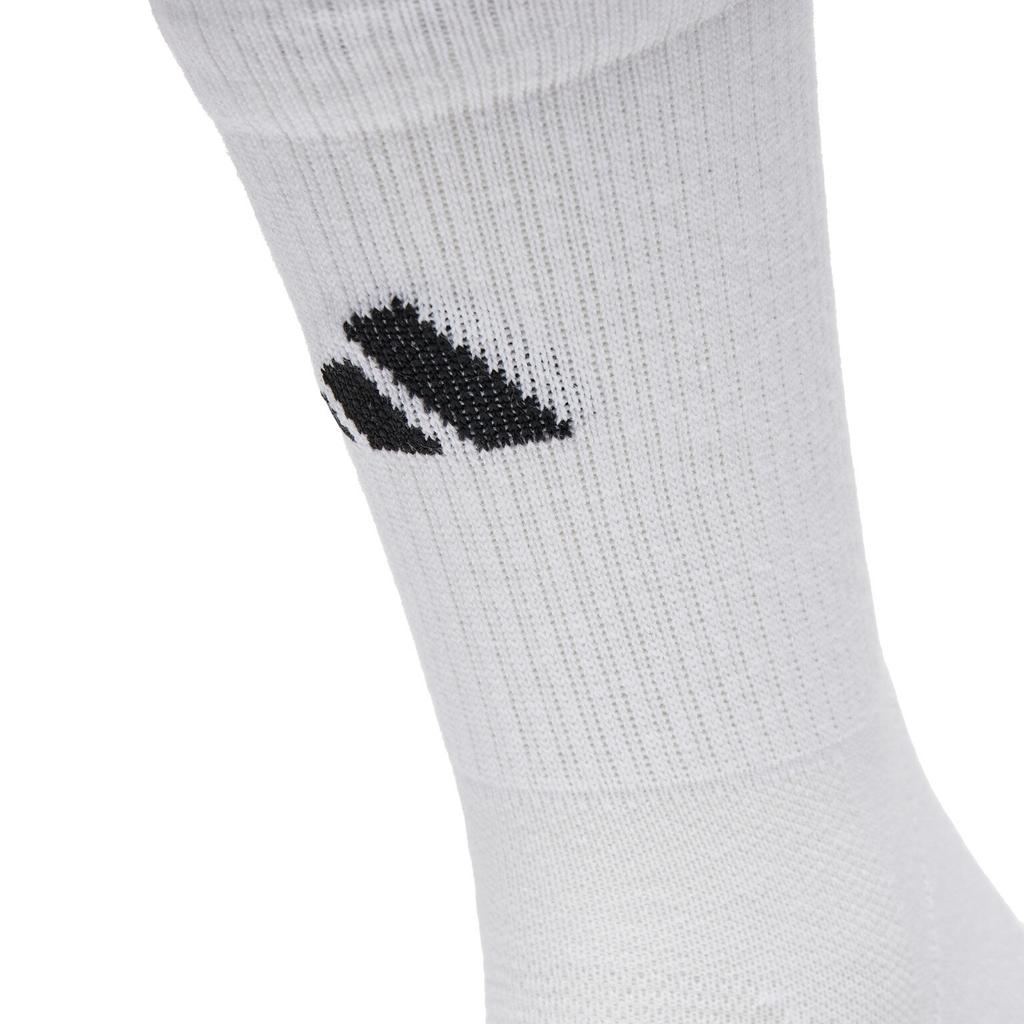 adidas Мужские носки до колена, 3 пары, белые HT3452