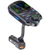 Автомобильный комплект с Bluetooth, прикуриватель, гарнитура, FM-передатчик, AUX-аудио, беспроводной MP3-плеер, быстрое зарядное устройство для автомобиля PD QC3.0
