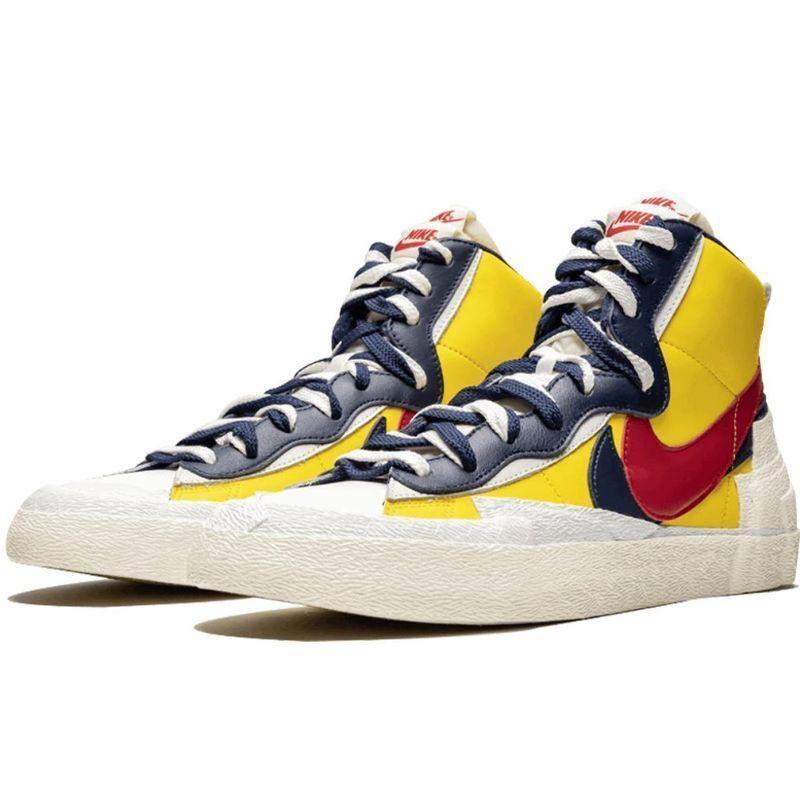 BV0072-700 sacai Nike Blazer Mid Varsity Maize Varsity Red (Мужской)