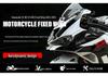 Модифицированный ветровик для мотоцикла Kawasaki ZX-6R/ZX-636 2023-2025, элемент обтекателя