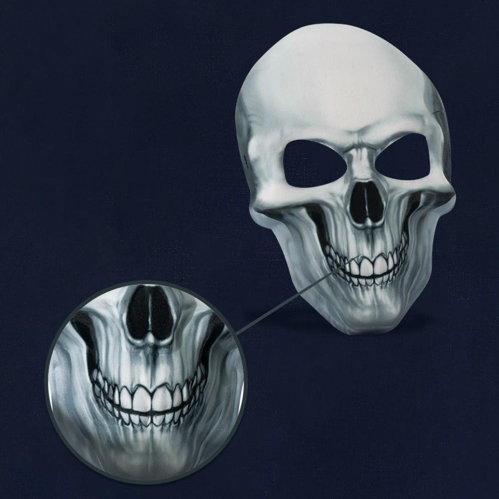 Жуткий Страшный Череп Головной убор Светящаяся Вечеринка Косплей Маска Новинка Хэллоуин Маска Скелета Косплей