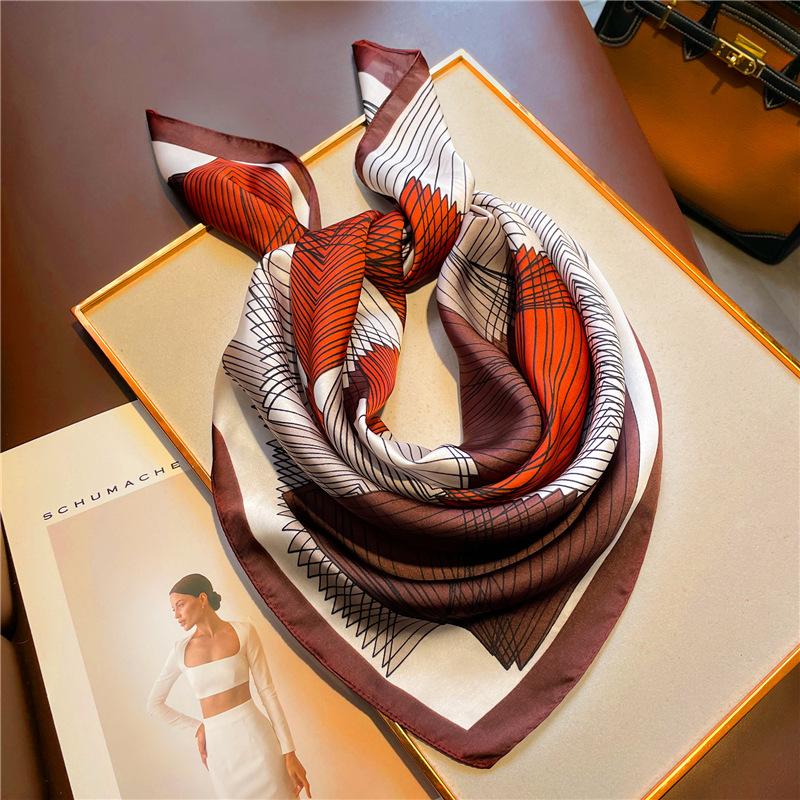 70 * 70 см новый шелковый маленький квадратный шарф для защиты шеи женщин профессиональный шарф универсальный шарф для волос шарф