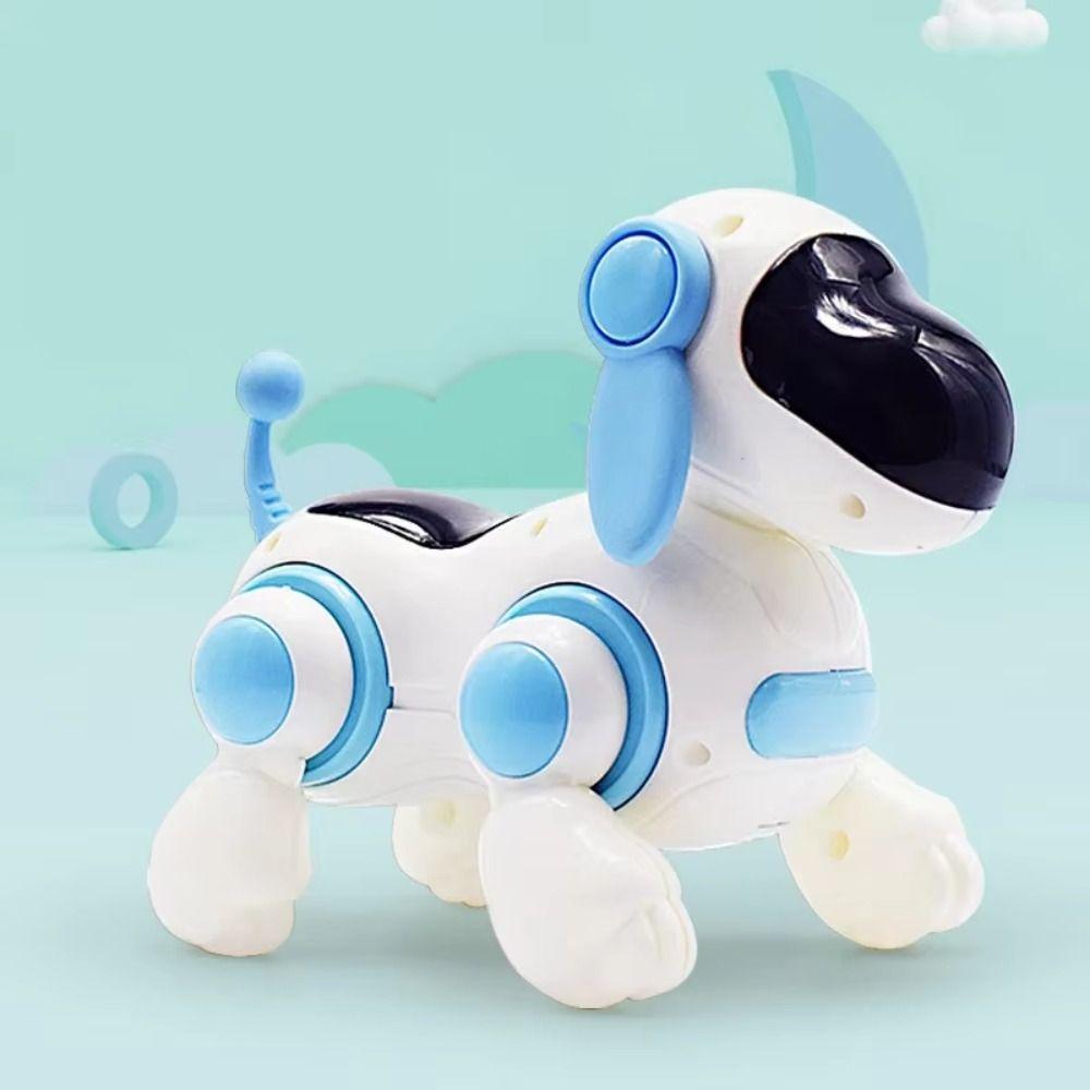 Puzzle Toy Smart Dog Pet Toy with LED Robot Electronic Dog  Children's Christmas Gift
