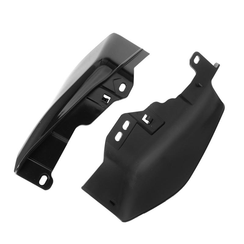 Motorcycle Heat Shield Cover Harley-Davidson Touring Models ABS Fairing Deflector Black Matte Gloss Chrome
