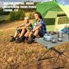 Portable Camping Table Aluminum Foldable Ultralight Outdoor Furniture Side Tables Picnic Beach Organizer Folding Desk Carry Bag