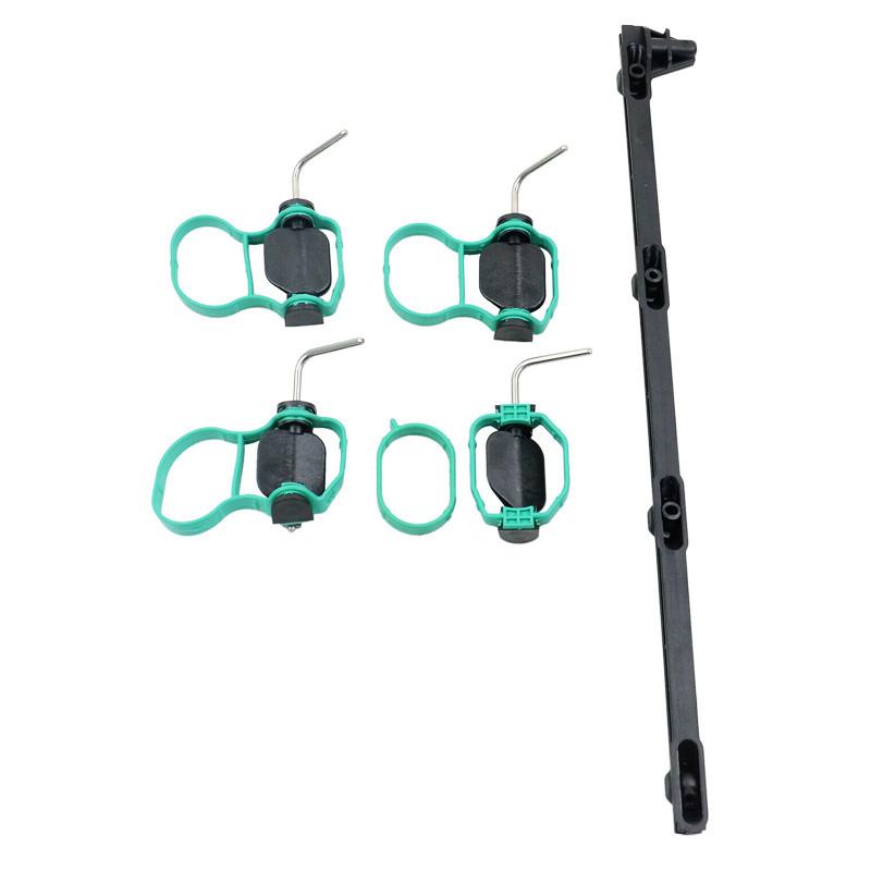 Новый ремонтный комплект впускного коллектора для Opel Vectra C Zafira B, прокладка с вихревой заслонкой впускного коллектора 849674 93192896