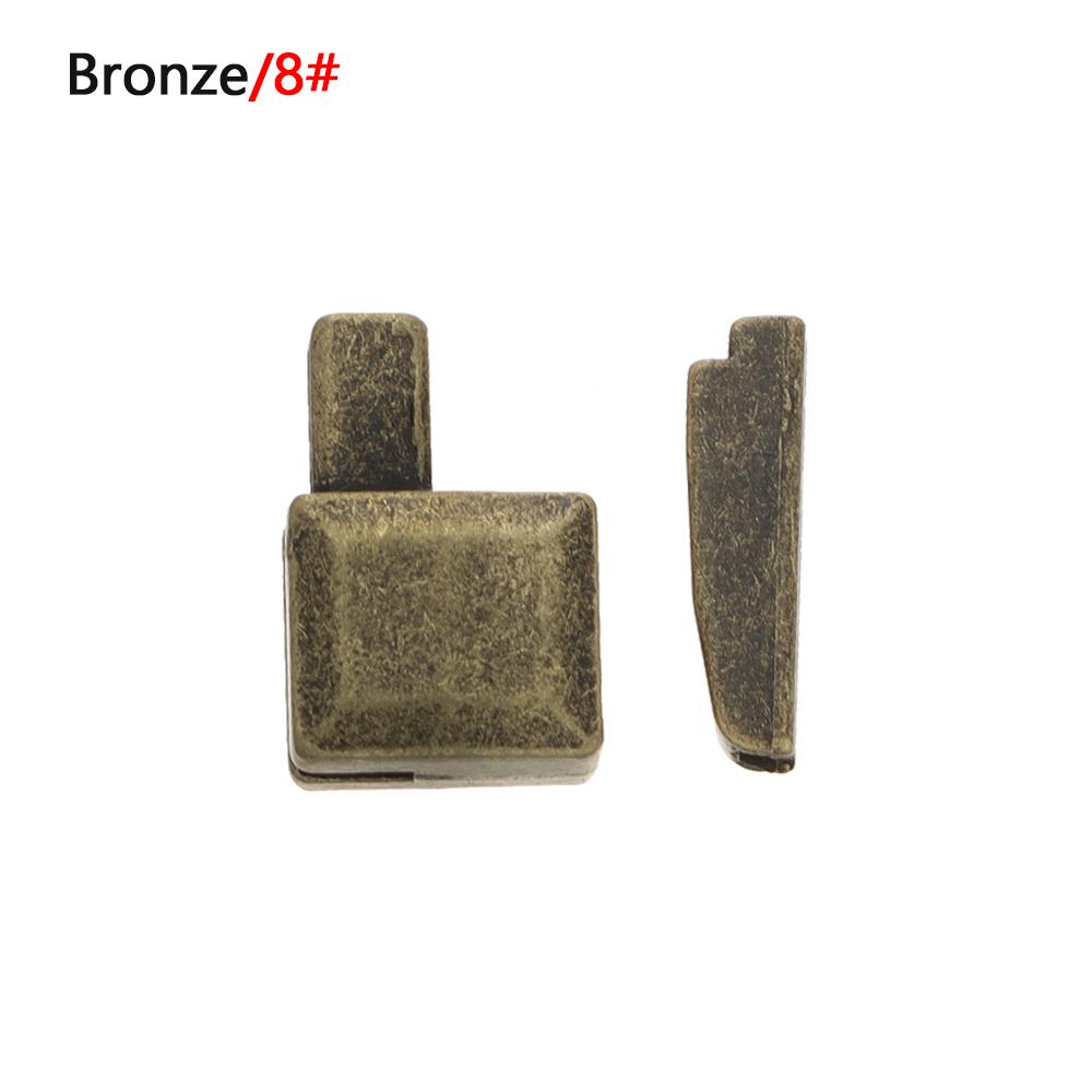 Высококачественные металлические аксессуары для ремонта застежки-молнии с открытым концом для самостоятельного шитья застежек-молний для изготовления одежды