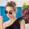 Солнцезащитные очки «кошачий глаз» женские, солнцезащитные очки-ожерелье высокого класса, солнцезащитные очки для защиты от солнца женские