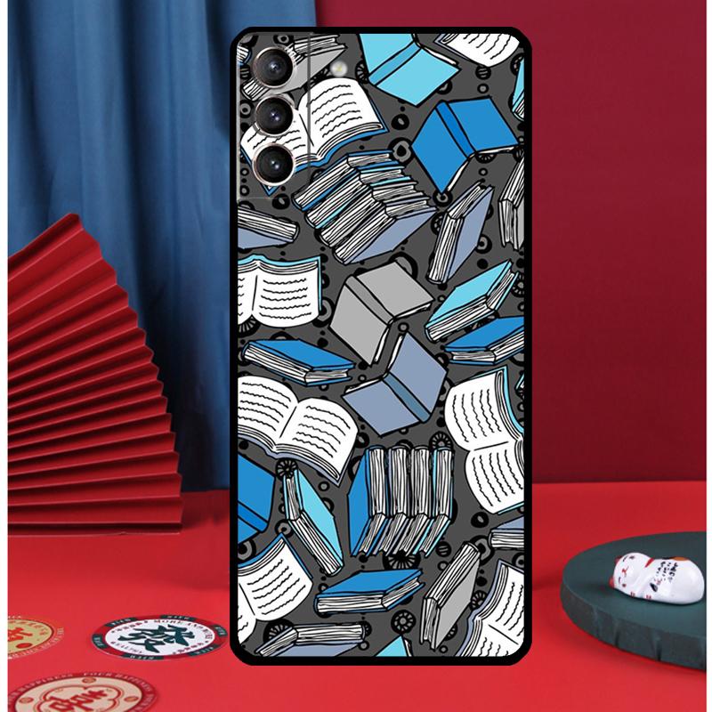 Иллюстрация «Читать книги» Чехол для телефона Для Samsung Galaxy S24 Ultra S9 S10 S20 FE S21 S22 S23 Plus S25 Ultra Задняя крышка