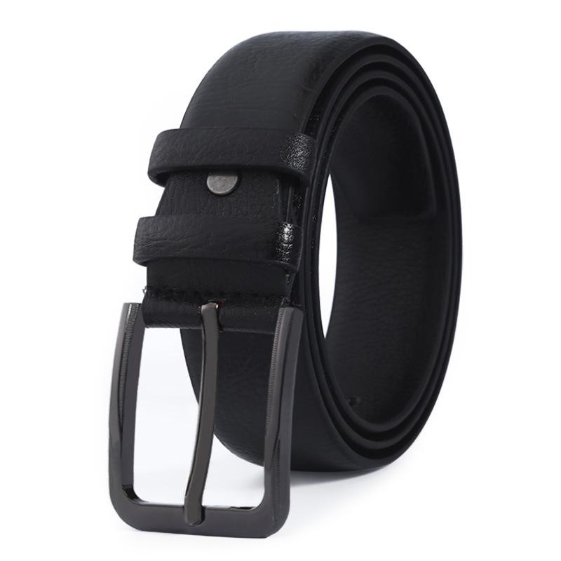 Men's 2022 Retro High-End Leather Pin Buckle Belt - Casual All-Match Waist Chain