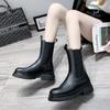 2024 новые осенне-зимние универсальные однотонные модные чехлы для ног классические повседневные ботинки Martin женские прилив