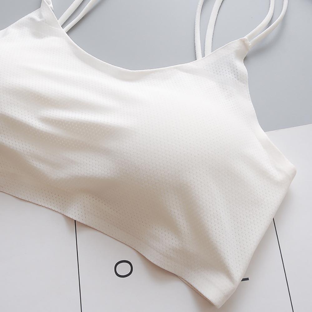 Женский сексуальный бюстгальтер, жилет, дышащая накладка на грудь, спортивное нижнее белье