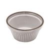 Mino Ware Heat Resistant Pottery Souffle Cup Tricolor White Diameter Approx. 10 X Height 5.2cm Microwave Oven Safe Made In Japan 509-02