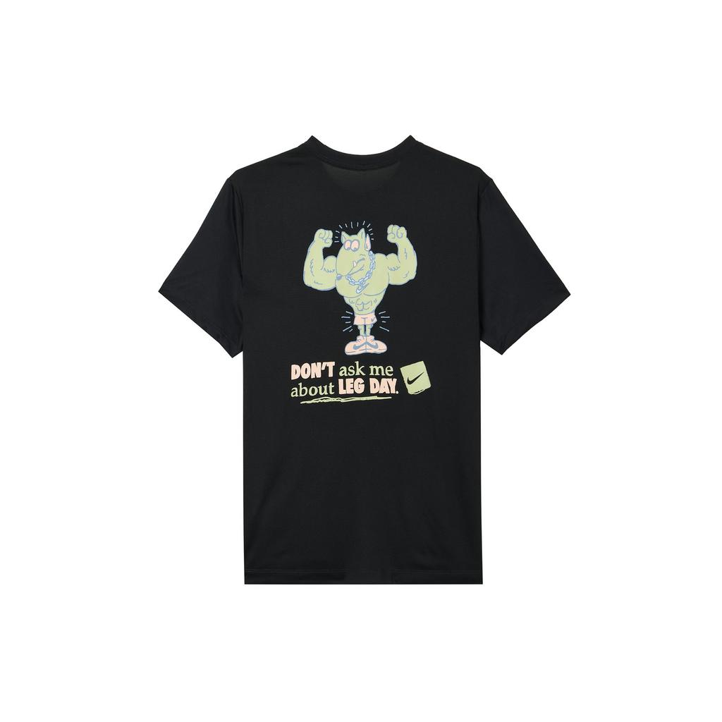 Nike Мужская футболка Dri Fit Черная FZ8045-010