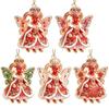 Acrylic Goat Hanging Ornament Set Shining Christmas Tree Ornament  Shop Window Display