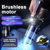 Powerful Cordless Handheld Vacuum - Strong Suction for Car & Home Rechargeable for Carpets, Windows & Crevices, Portable Cleaner
