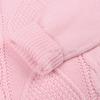 Women's Autumn and Winter Round Neck Twist Solid Color Knitted Top Loose Sweater