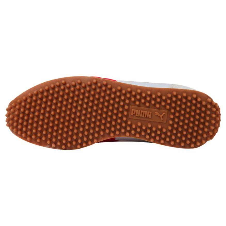 Puma Кеды Whirlwind Classic из натуральной кожи, повседневные, унисекс, серые, красные, 374849-10