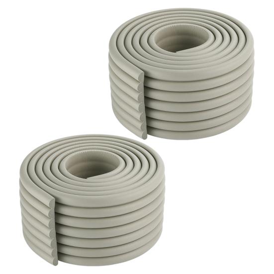 2 шт. 400x8 см Противоударная пена Защитная полоса Режущаяся Самоклеящаяся 0,8 см Сверхтолстая Защита от детей Угол мебели Стол Края стола Защитный бампер