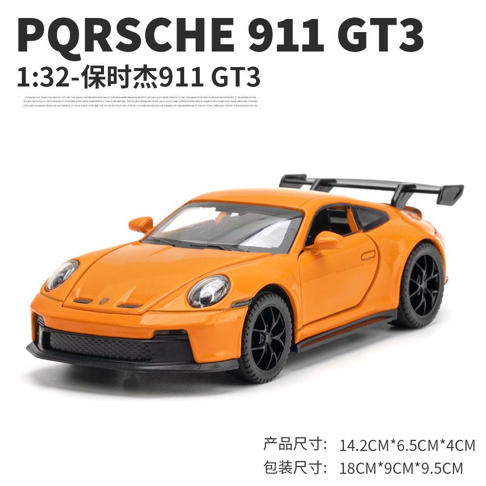 1:32 Porsche 911 Targa GT3 Кабриолет Родстер Сплав Металл Литая Модель Автомобиля Домашние Модные Украшения Украшения для Рабочего Стола Компьютера
