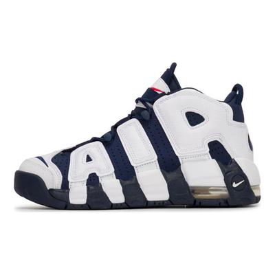 Кроссовки Air More Uptempo GS Olympic 2024 для детей, цвет синий, белый, темно-синий FV5371-100
