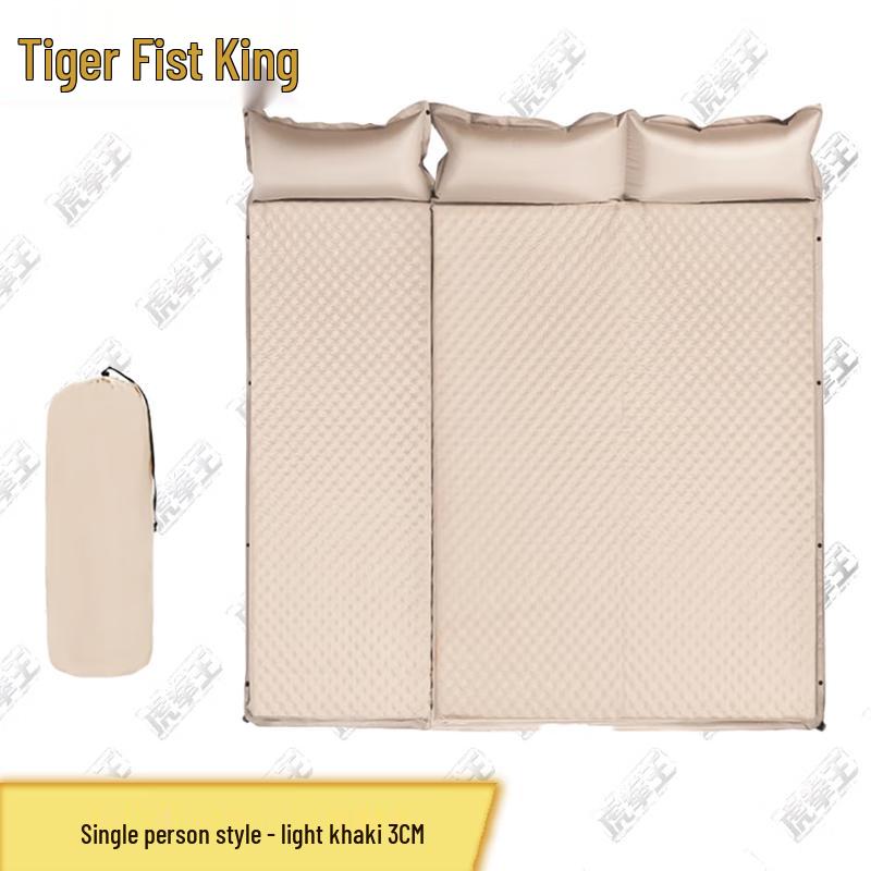 Самозаполняющийся туристический коврик Tiger Fist King для улицы