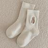 1 Pair Toddler Socks Korean Fashion Cartoon Bear Calf Sock for Kids Boy Girl Spring Autumn Soft Cotton School Sock for Baby