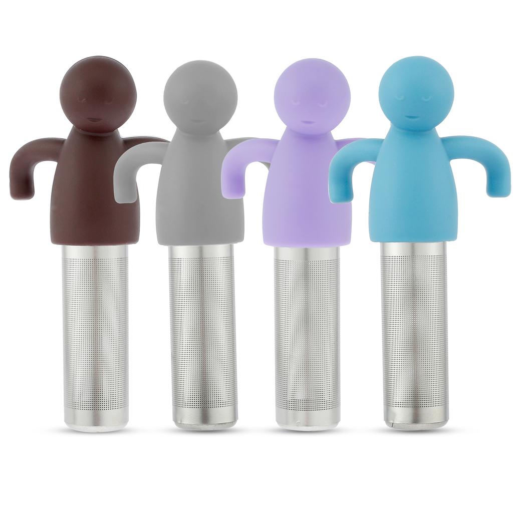 4 шт. Чайник для заваривания чая для рассыпного чая, Ультратонкая сетка, Ситечко для чая из нержавеющей стали 304, Чайный фильтр, Чайник для заваривания чая, Ситечко для чая для чайных чашек