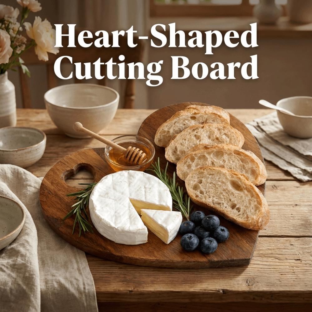 Natural Wooden Chopping Blocks Hangable Bread Plate Kitchen Tool Serving Boards Birthdays