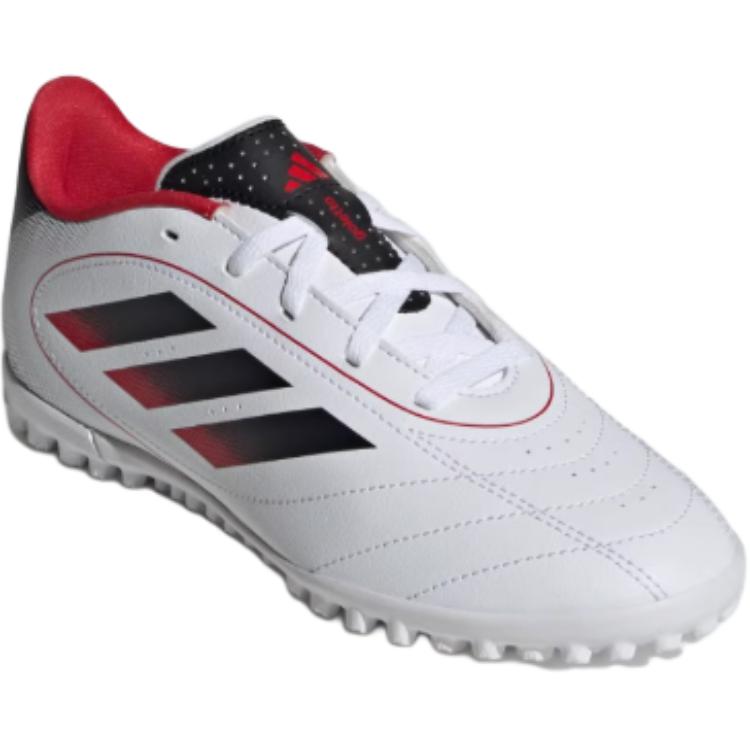 adidas GOLETTO 9 Износостойкие Низкие Футбольные Бутсы Белый Черный Детские Кроссовки IH0103
