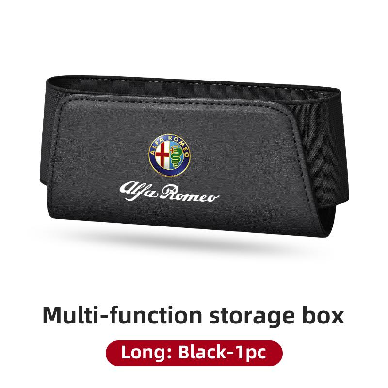 BBDL1 For Alfa Romeo Car Multi-functional Storage Box Cards Phone Key Pocket Self Adhesive For Alfa Romeo 159 Giulietta Giulia 147 Mit