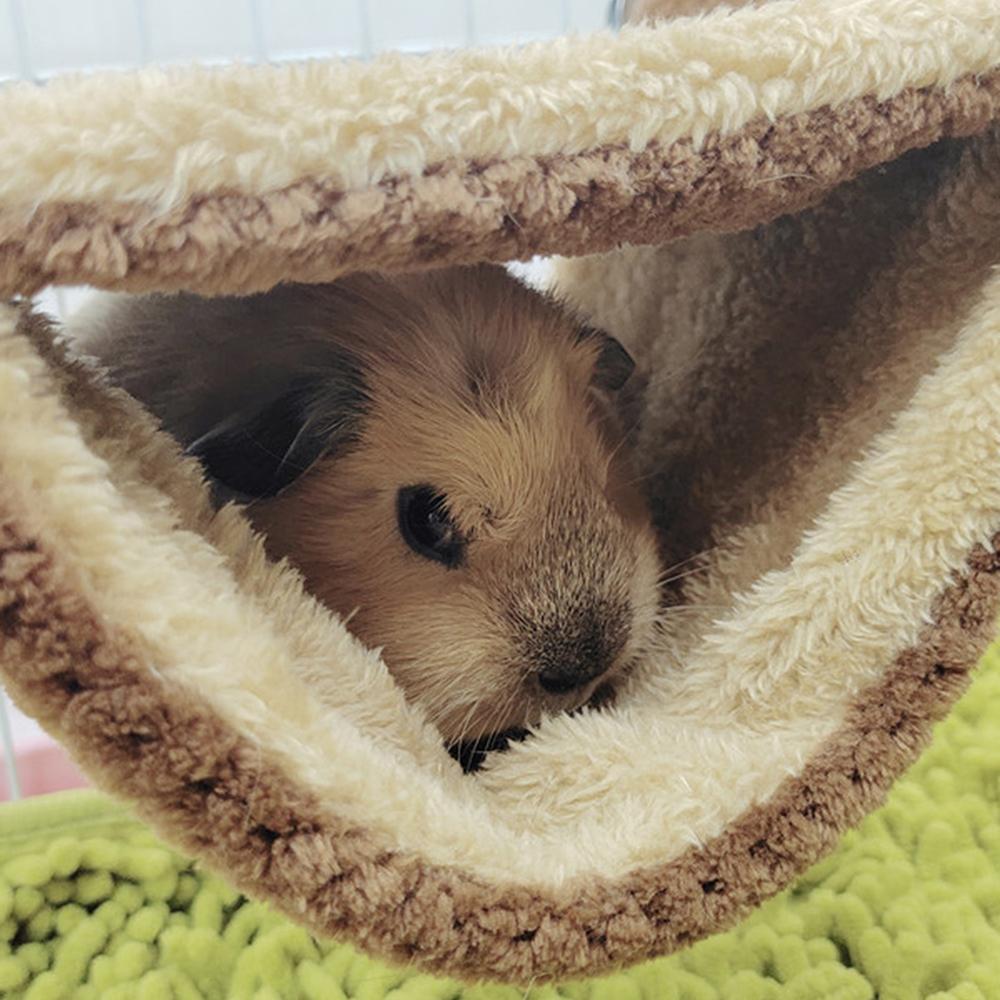 Морские свинки Хомяк Теплый гамак Медовый опоссум Белка Подвесное гнездо-кровать Золотой шелк Медведь Шиншиллы Прыгающая игрушка для питомца