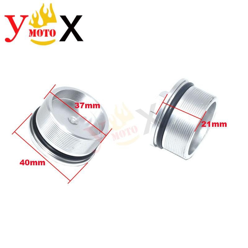 41MM Front Fork Upper Screws Top Caps Fork Shock Absorber Bolts Cover For Honda CMX500 Rebel CBR500R NX650 VTR250 CB650F XL700V