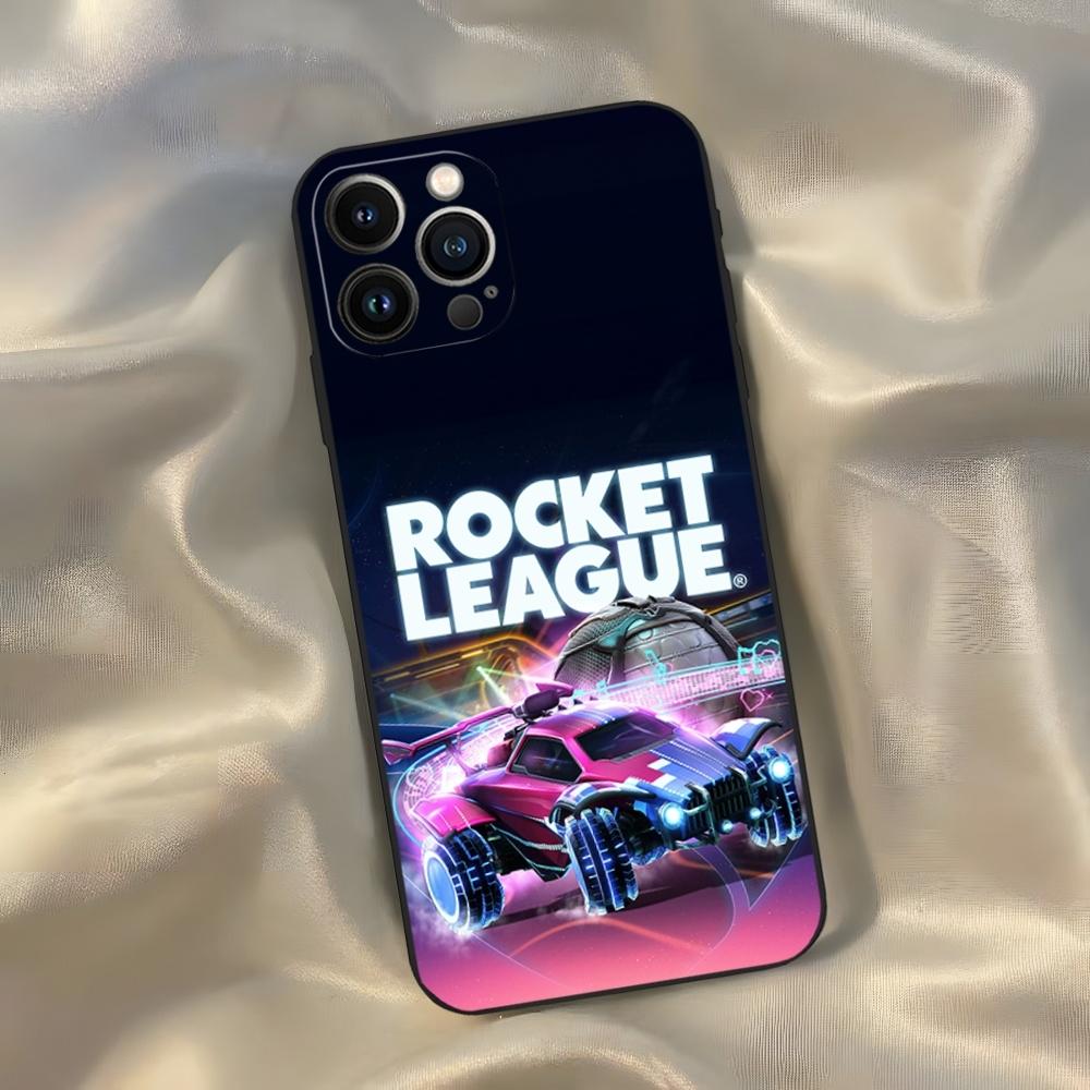 Чехол для телефона Rocket League для iPhone 16 15 14 13 12 11 Pro Max Xr X Xs Mini 8 Plus SE 2022 Черный Мягкий Силиконовый Чехол