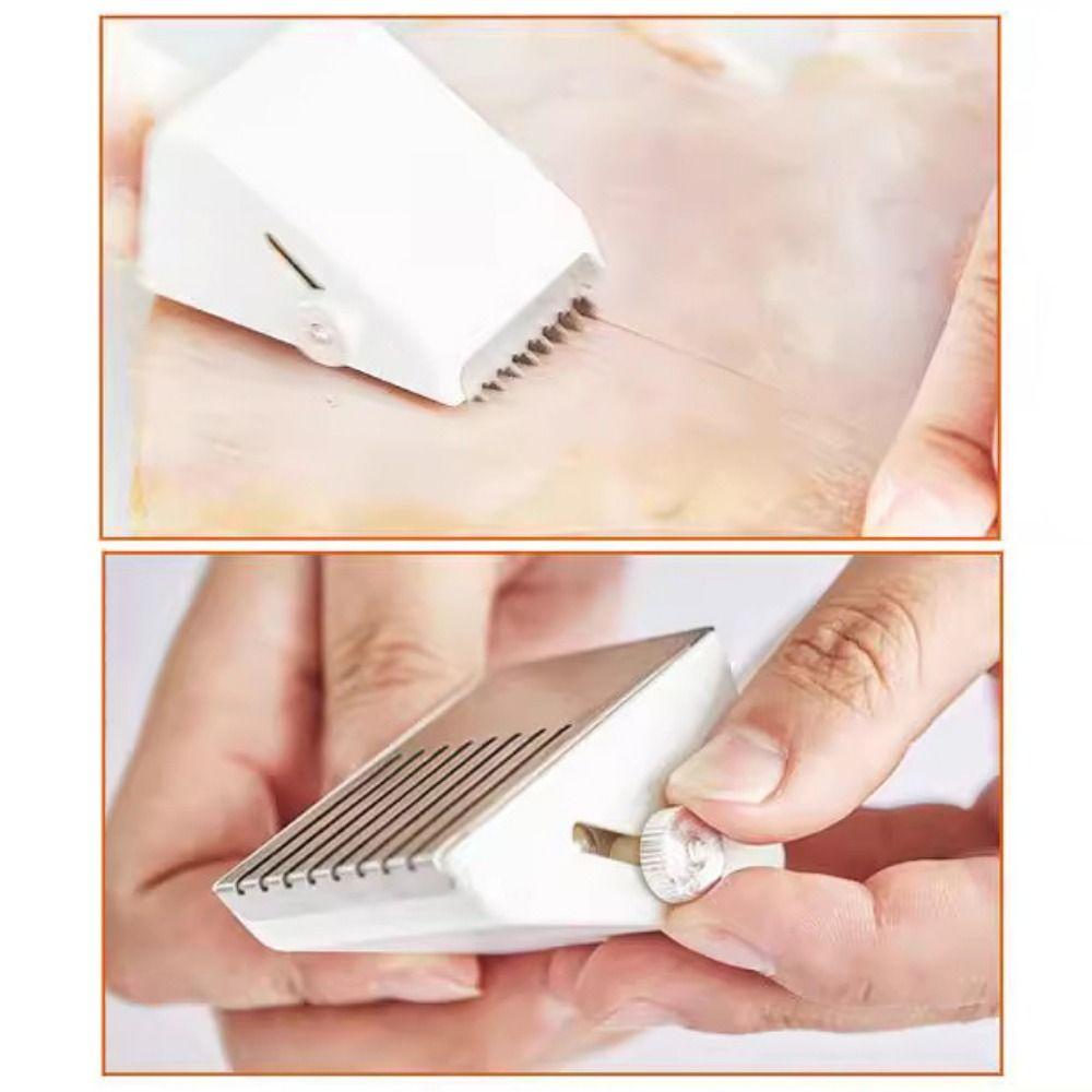 Portable Cuttlefish Cutter Adjustable Depth Pig Skin Chicken Cutter For Seafood Squid