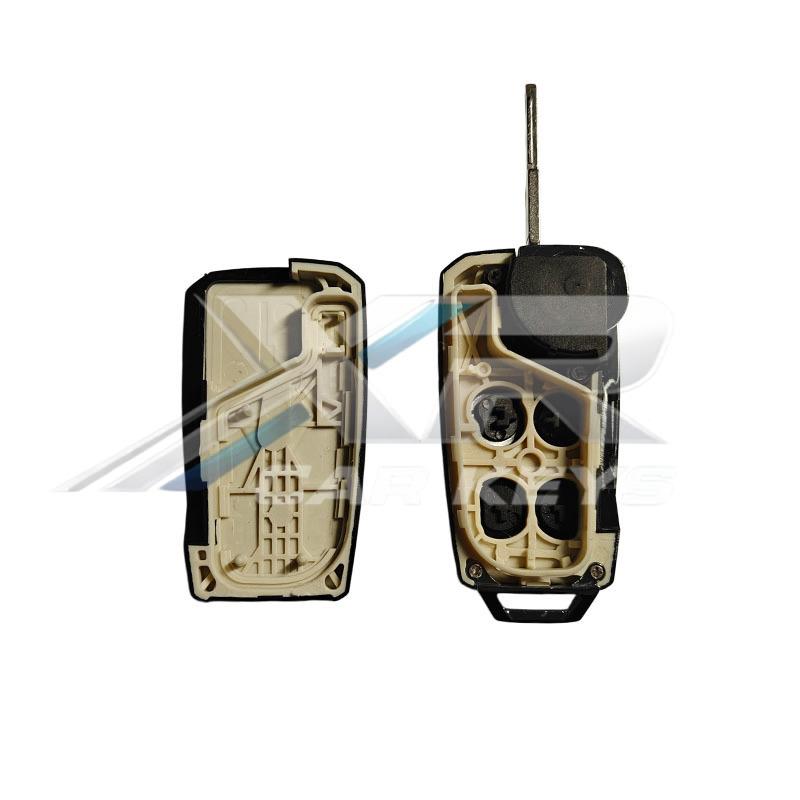 Replacement Flip Remote Car Key Fob Shell Cover 4 Buttons Case for Renault Pickup Truck Lorry Gamma Series T C K Key Case