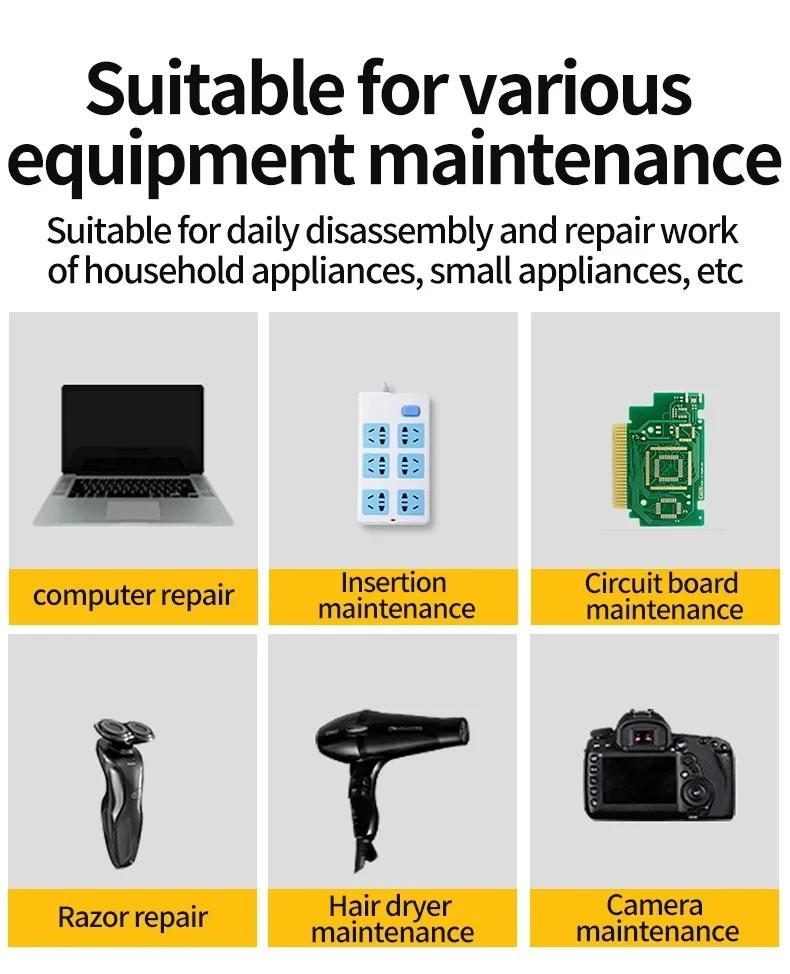 Набор прецизионных отверток 33 в 1 Phillips Torx шестигранная плоская головка магнитная отвертка наконечник для iPhone Ps4 Xbox watch camera