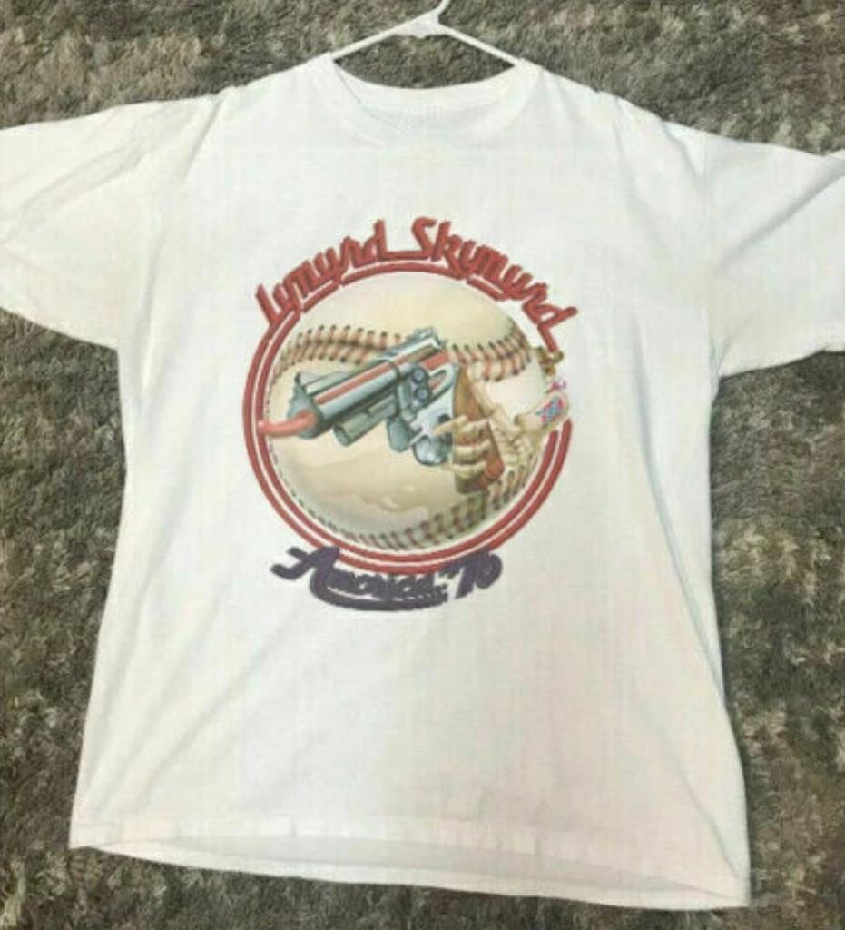 Lynyrd Skynyrd Vintage Unisex White T-Shirt For Men Women