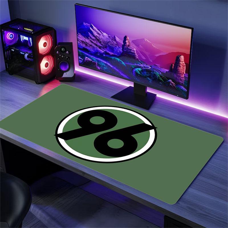 Hannover 96 Mouse Pad, Large Gaming Desk Mat, Non-slip XXL Mousepad for Laptop & Tablet, Mini PC Playmat with Stitched Edges